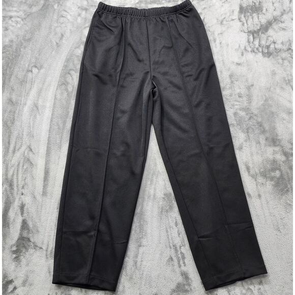 Blair Pants - Vintage Blair Pants 16P PETITE Black Pull On Front Seam Straight Stretch Casual